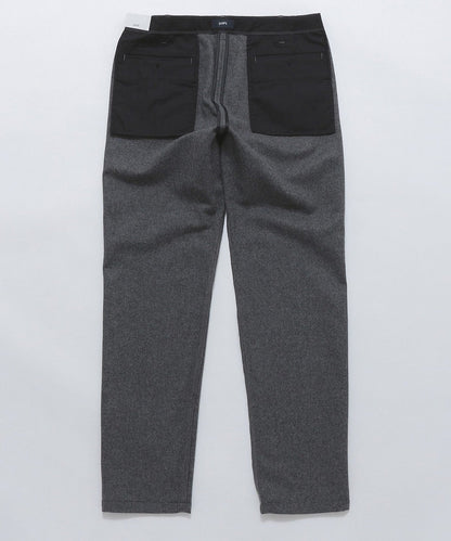 SHIPS: ウール/アンゴラ テーパード チノパンツ 24FW
