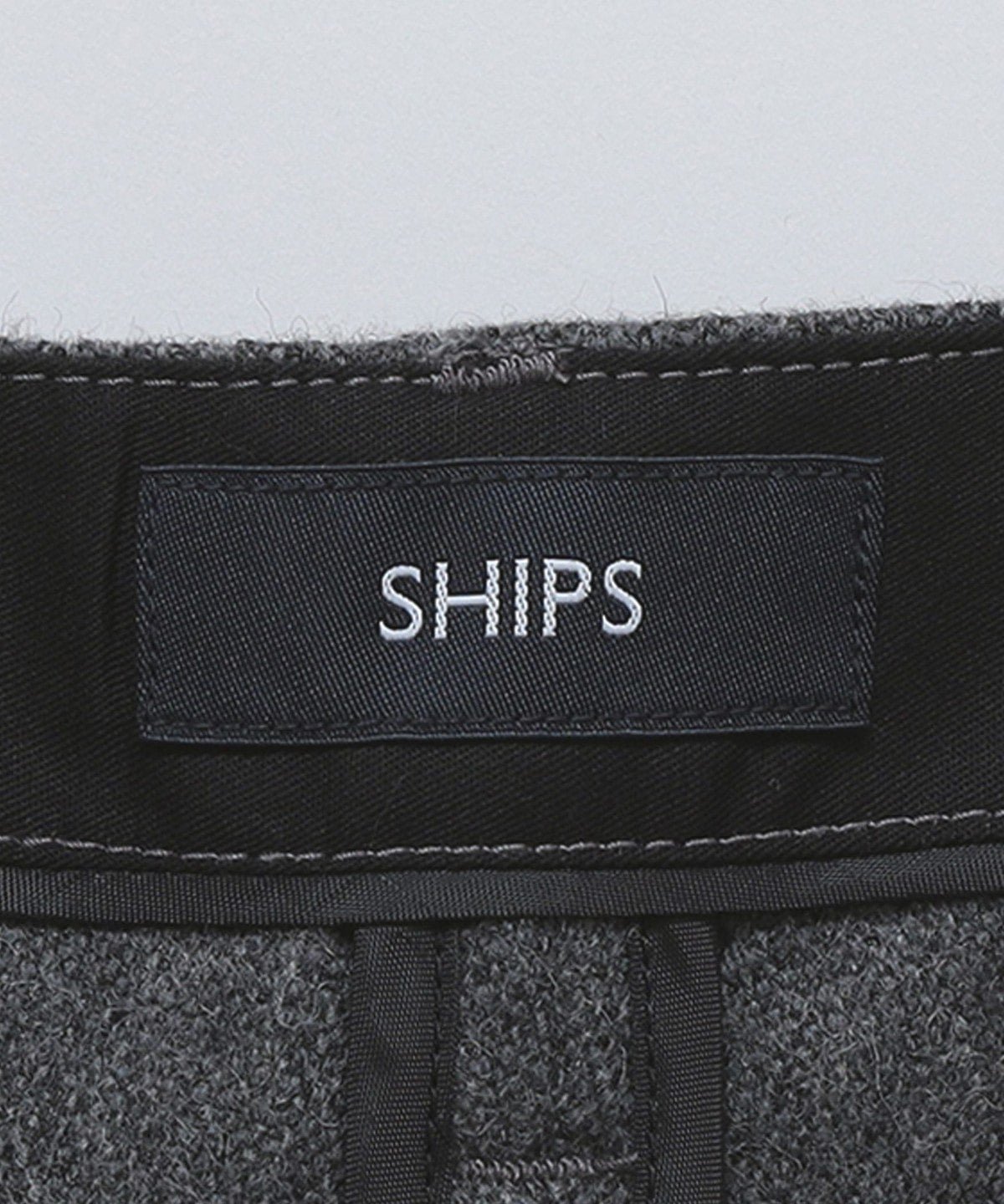SHIPS: ウール/アンゴラ テーパード チノパンツ 24FW