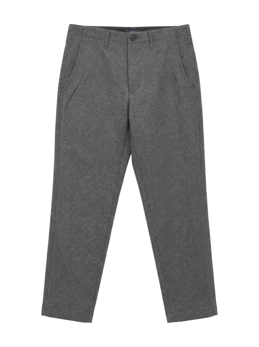 SHIPS: ウール/アンゴラ テーパード チノパンツ 24FW
