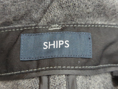SHIPS: ウール/アンゴラ テーパード チノパンツ 24FW