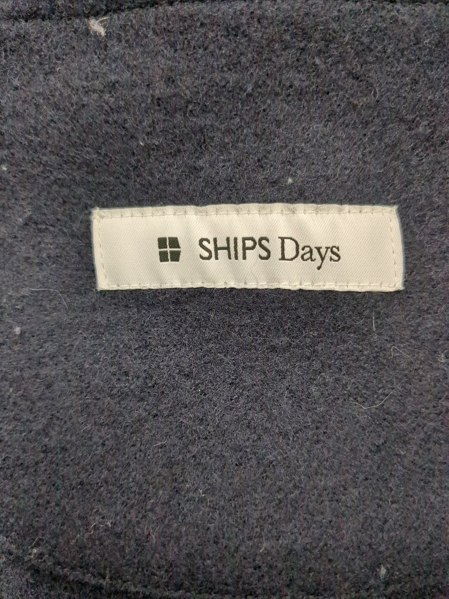 SHIPS Days: メルトン ノーカラー ジャケット
