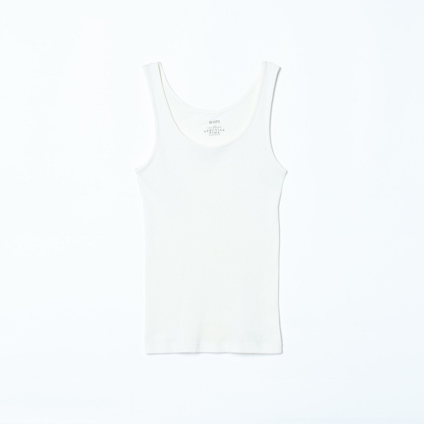 SHIPS:PERUVIAN COTTON TANK TOP