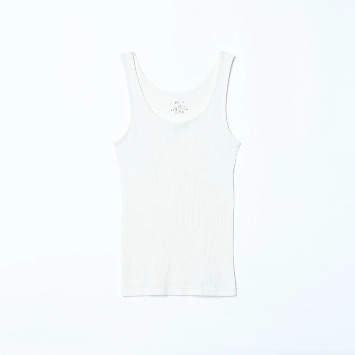 SHIPS:PERUVIAN COTTON TANK TOP