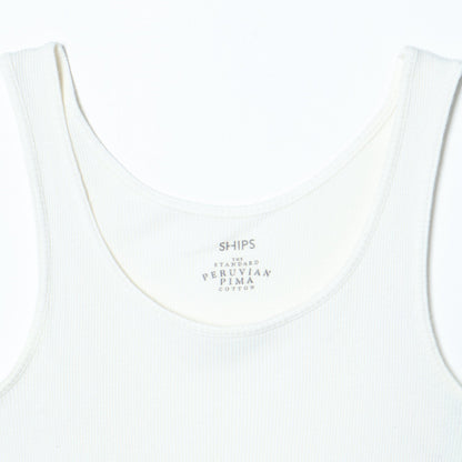 SHIPS:PERUVIAN COTTON TANK TOP