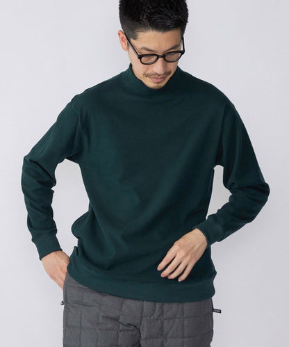SHIPS: モイスチャー ハイネック プルオーバー 22FW