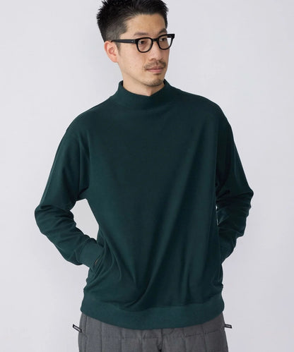 SHIPS: モイスチャー ハイネック プルオーバー 22FW