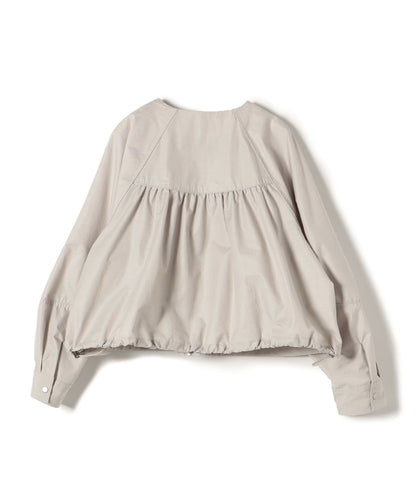 0 x ones:〈手洗い可能〉タイプライター ショート ブルゾン