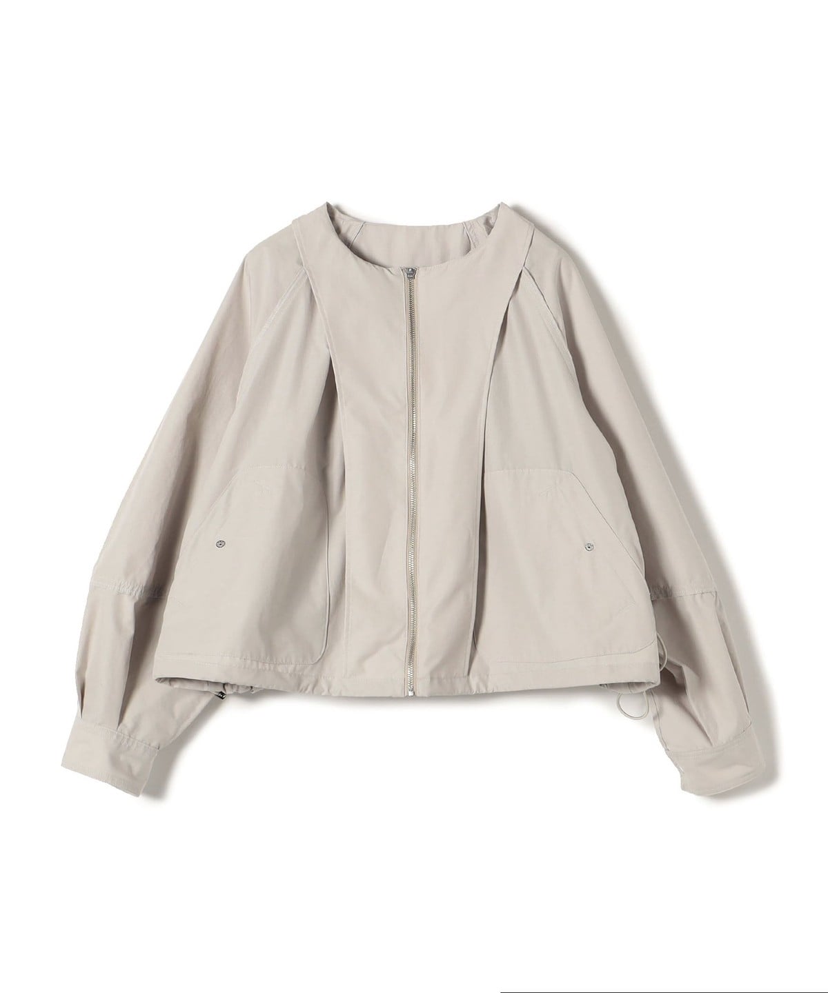 0 x ones:〈手洗い可能〉タイプライター ショート ブルゾン