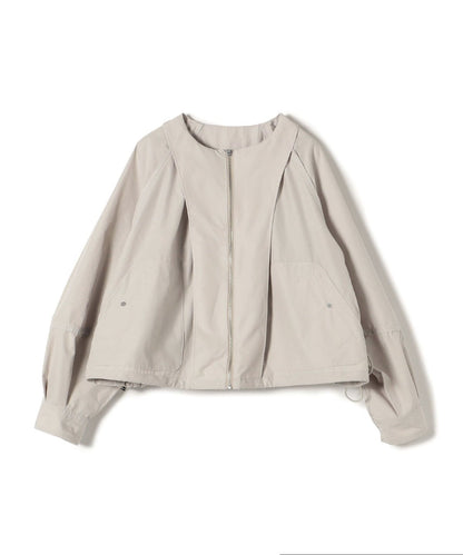 0 x ones:〈手洗い可能〉タイプライター ショート ブルゾン