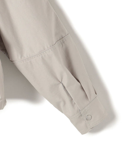 0 x ones:〈手洗い可能〉タイプライター ショート ブルゾン