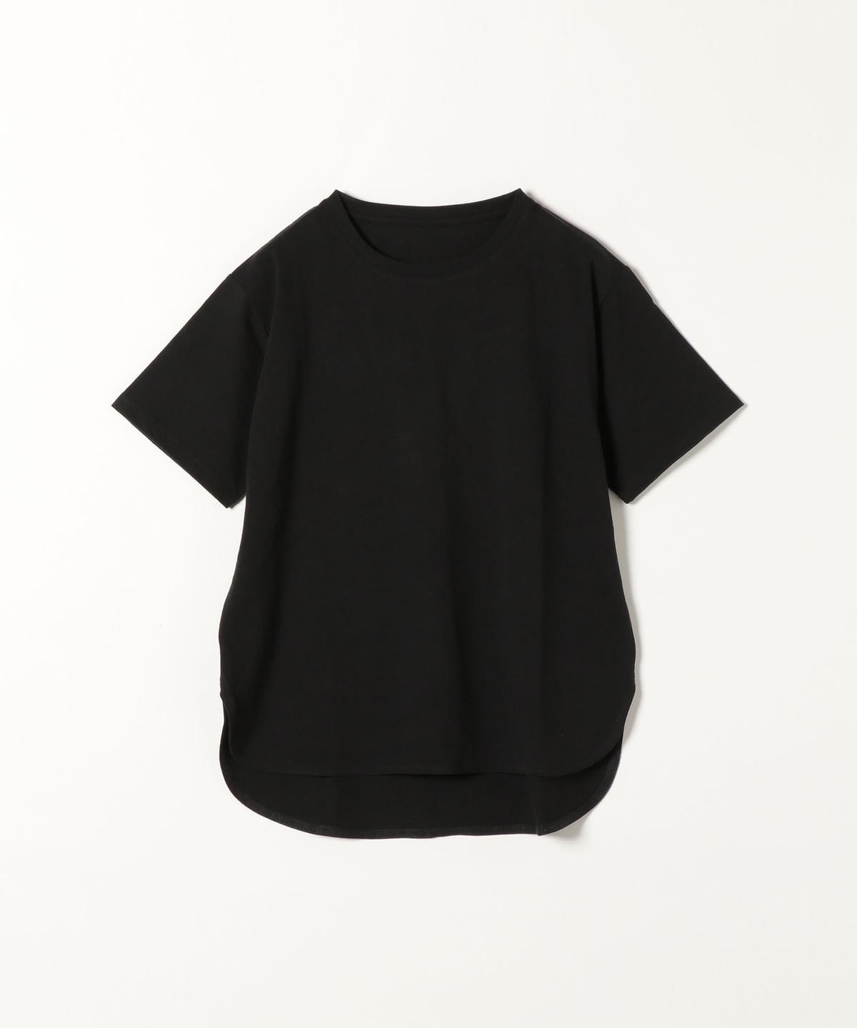 SHIPS any:ラウンドヘムハーフスリーブTEE