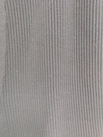 〈手洗い可能〉裾ラウンドVネックベスト