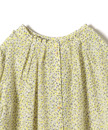 〈手洗い可能〉カッセンプリント2WAYタックブラウス