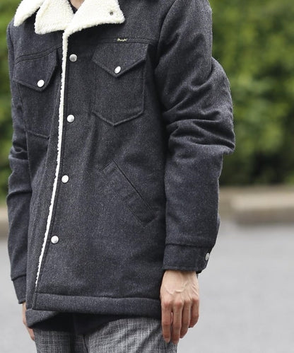 Wrangler: エクスクルーシブ WOOL ランチコート