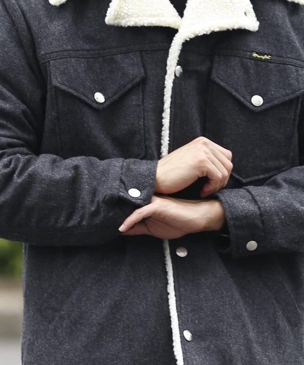 Wrangler: エクスクルーシブ WOOL ランチコート