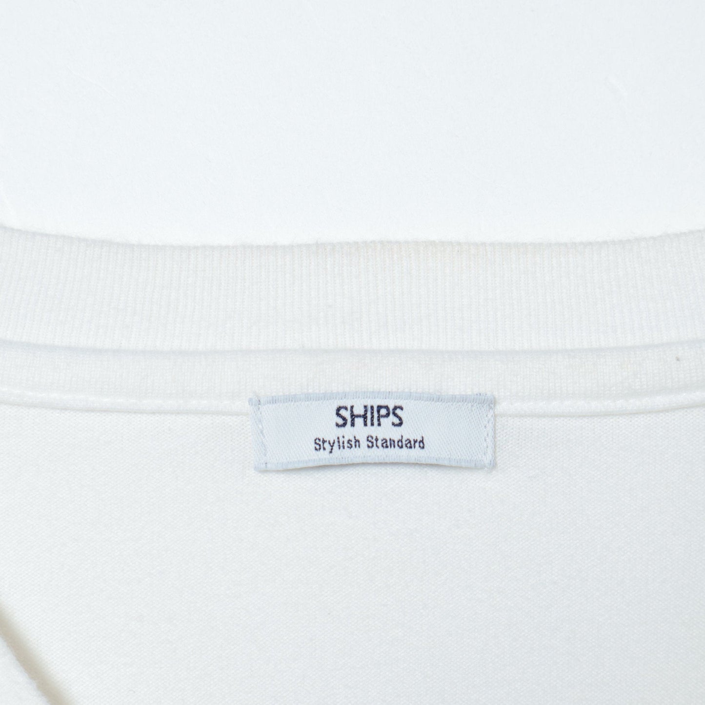 SHIPS: 抗菌・防臭 NANO-FINE（R） コットン Vネック Tシャツ