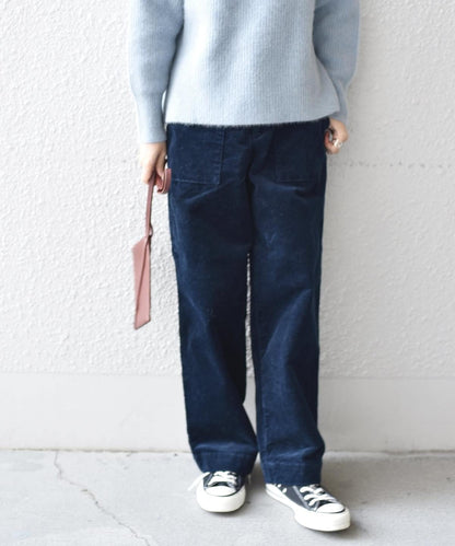 liflattie ships:ストレッチコーデュロイポケットパンツ