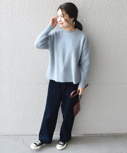 liflattie ships:ストレッチコーデュロイポケットパンツ