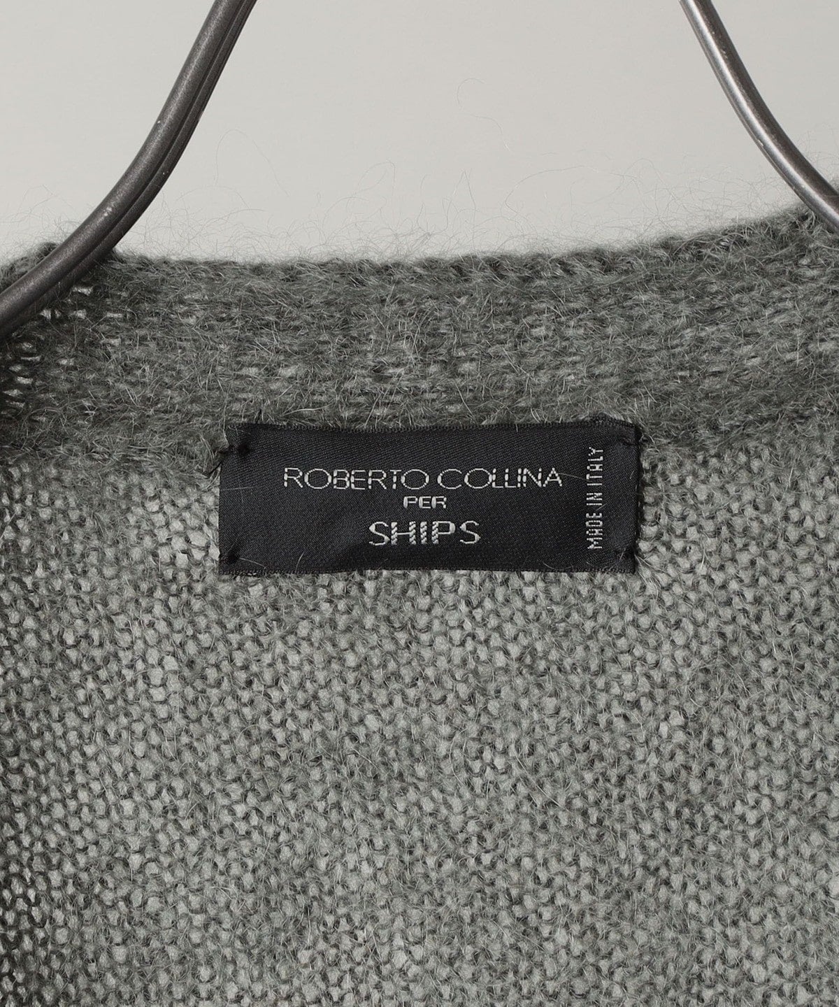 【SHIPS別注】ROBERTO COLLINA: リラックス モヘヤ カーディガン
