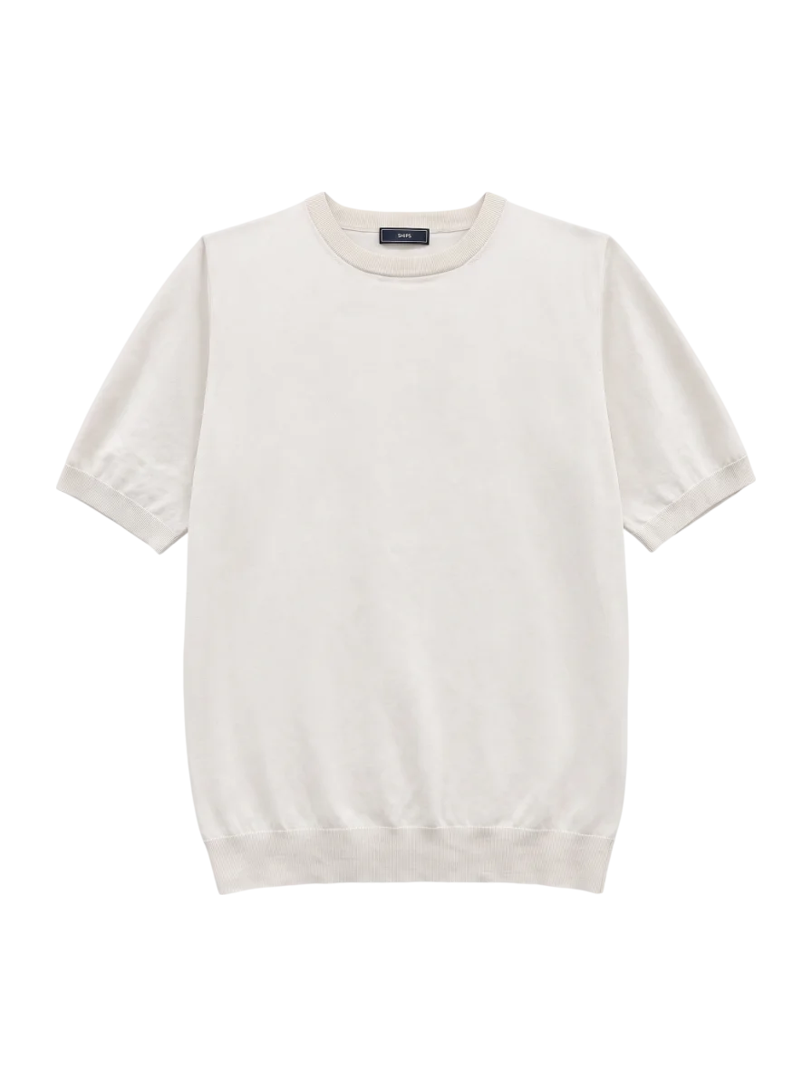 ICE COTTON S/S CREW/N