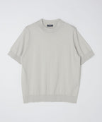 SHIPS: シーアイランド コットン モックネック ニットTシャツ