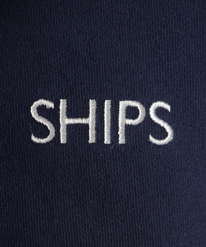 SHIPS KIDS:100〜130cm / ロゴ フード ジップ パーカー