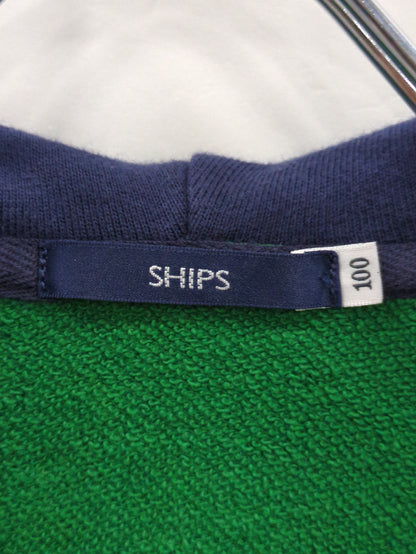 SHIPS KIDS:100〜130cm / ロゴ フード ジップ パーカー