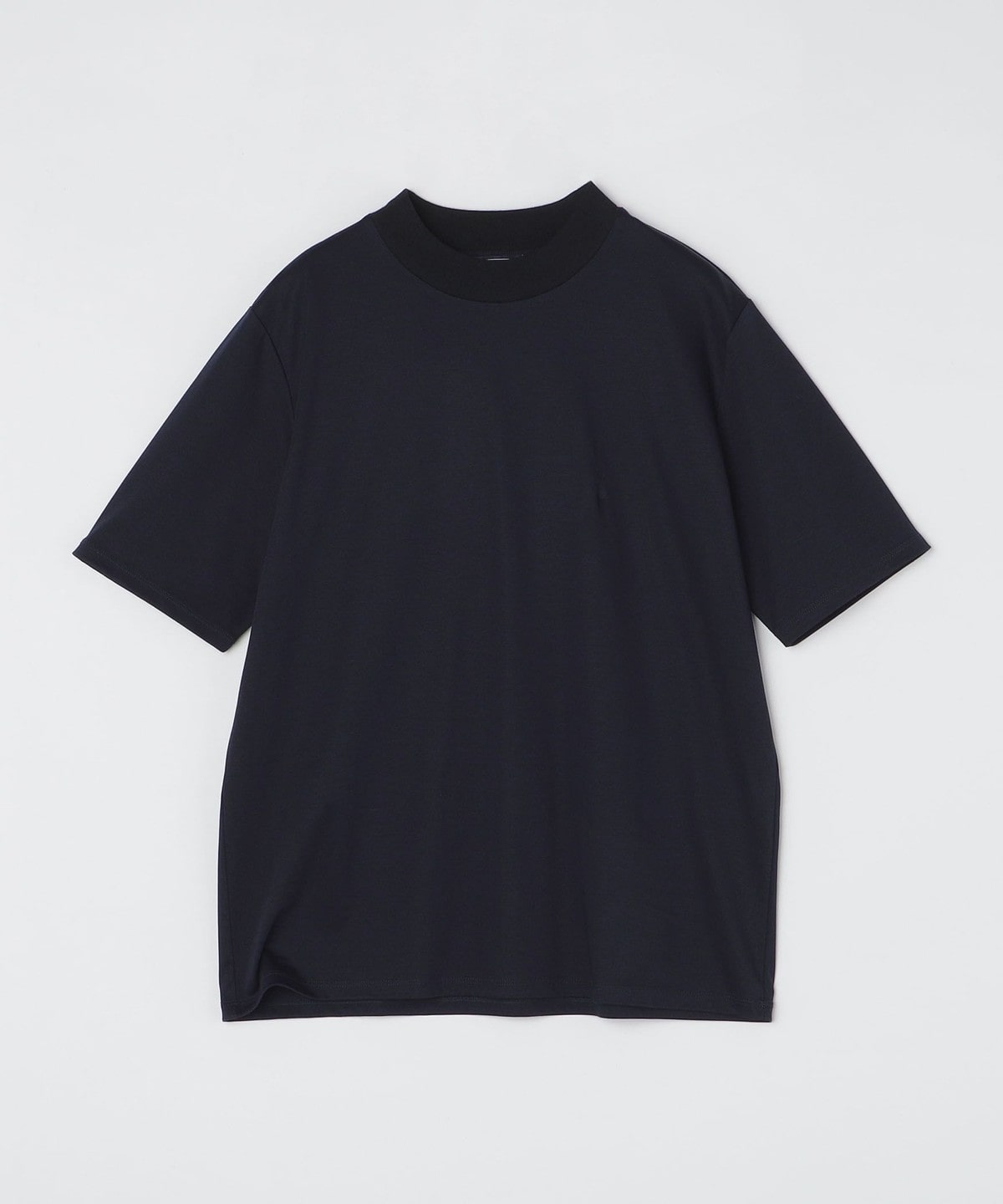 SHIPS: ALBINI モックネック ショートスリーブ Tシャツ