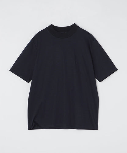 SHIPS: ALBINI モックネック ショートスリーブ Tシャツ