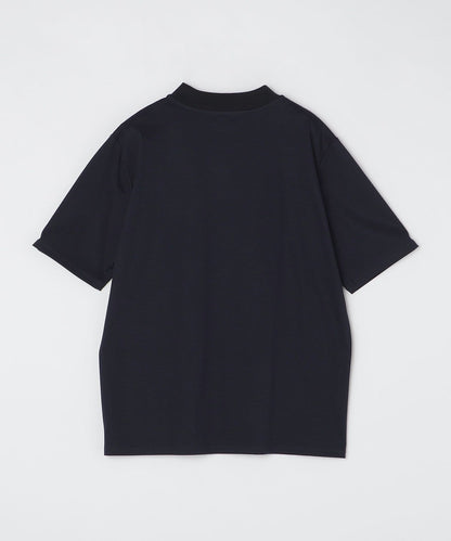 SHIPS: ALBINI モックネック ショートスリーブ Tシャツ