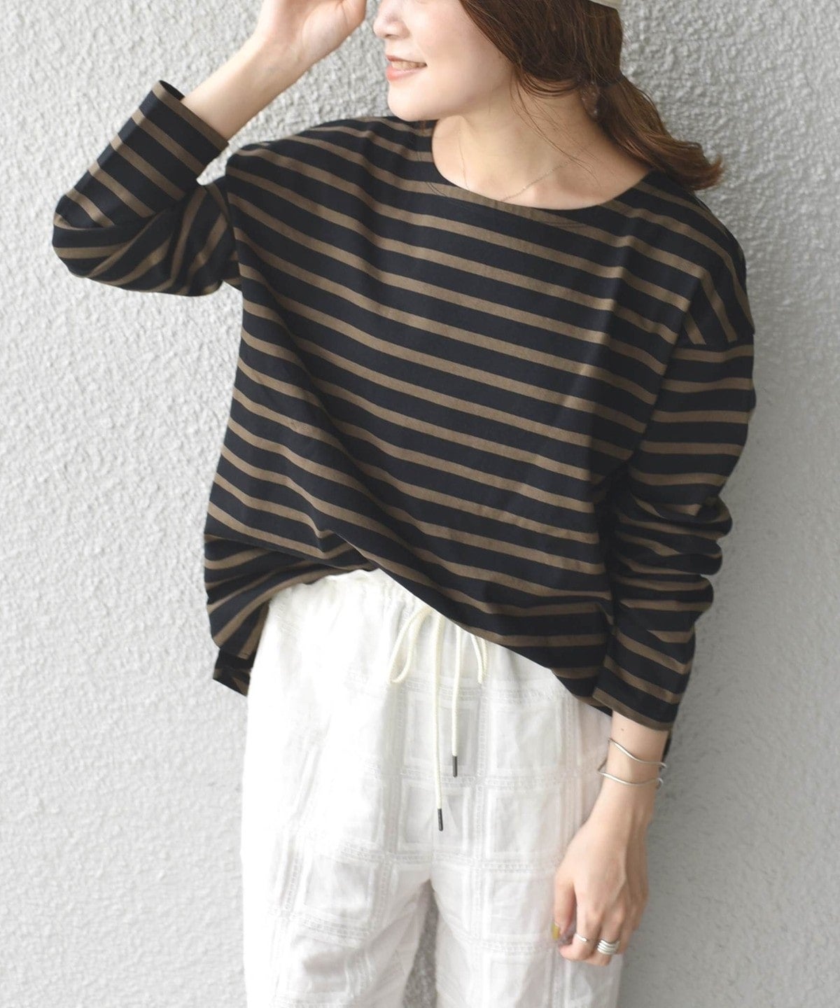 SHIPS Days STANDARD:バスクボーダーTee 20FW