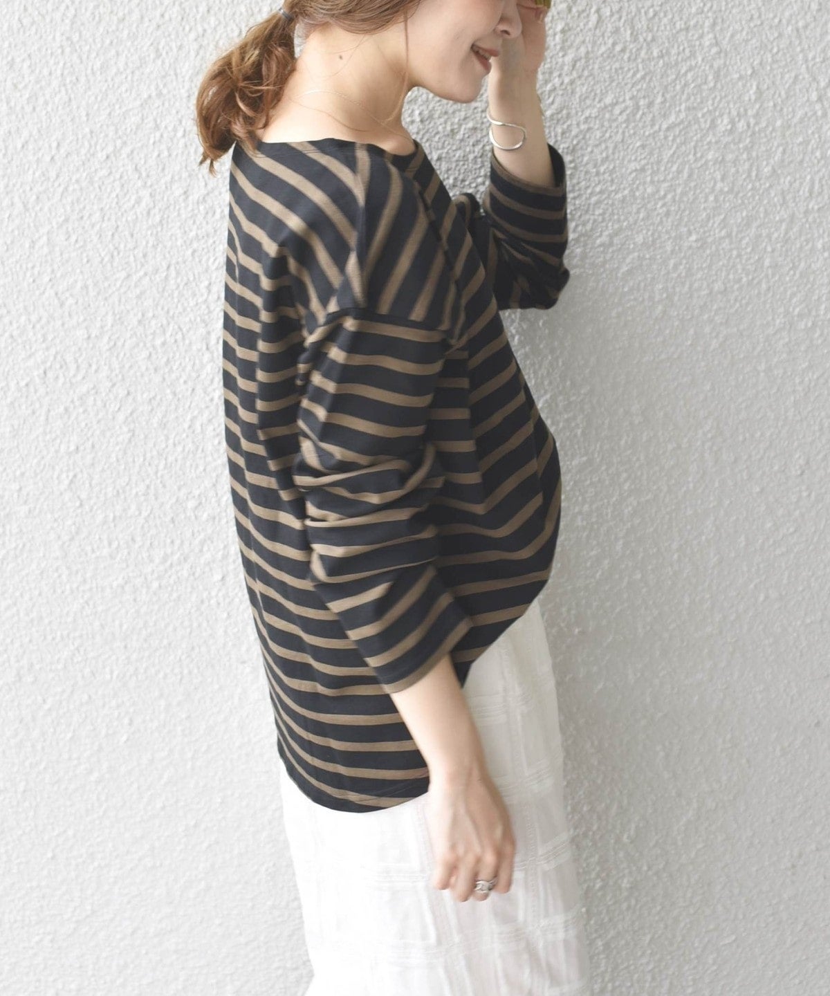 SHIPS Days STANDARD:バスクボーダーTee 20FW