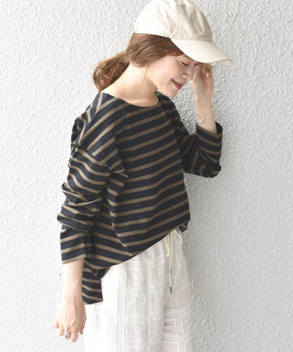SHIPS Days STANDARD:バスクボーダーTee 20FW
