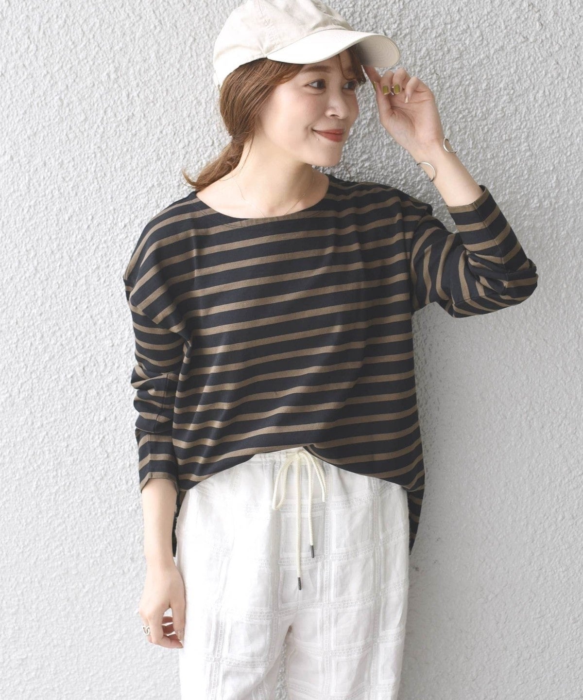 SHIPS Days STANDARD:バスクボーダーTee 20FW