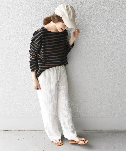 SHIPS Days STANDARD:バスクボーダーTee 20FW
