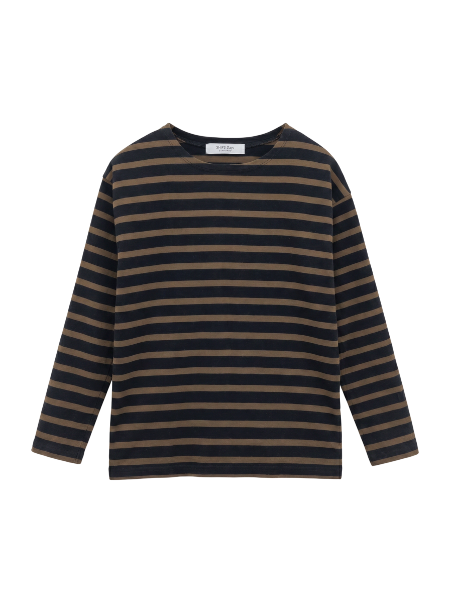 SHIPS Days STANDARD:バスクボーダーTee 20FW