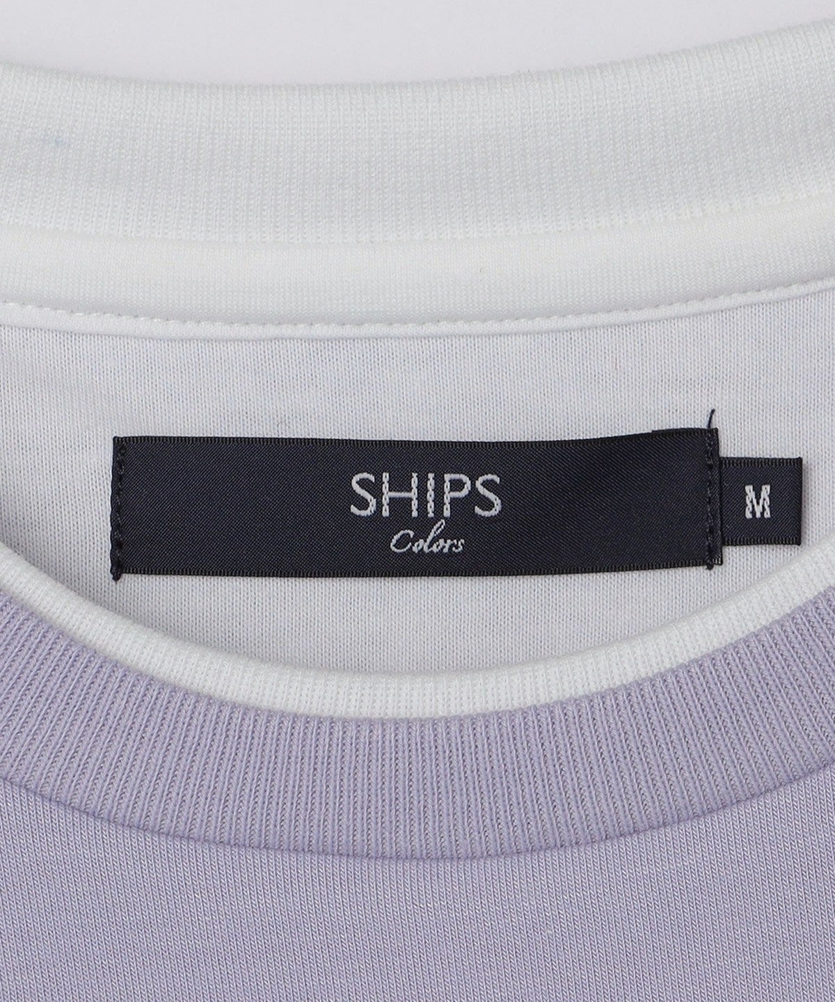SHIPS Colors:〈洗濯機可能〉フェイクレイヤード クルーネック ショートスリーブ