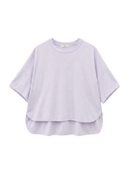 〈洗濯機可能〉バック フリル 半袖 Tシャツ