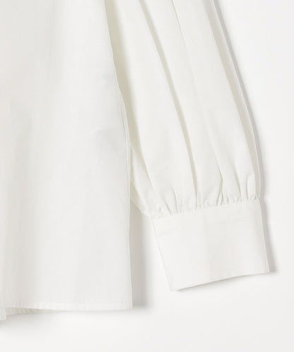 SHIPS any:〈洗濯機可能〉REPREVE スタンドカラー フレア シャツ