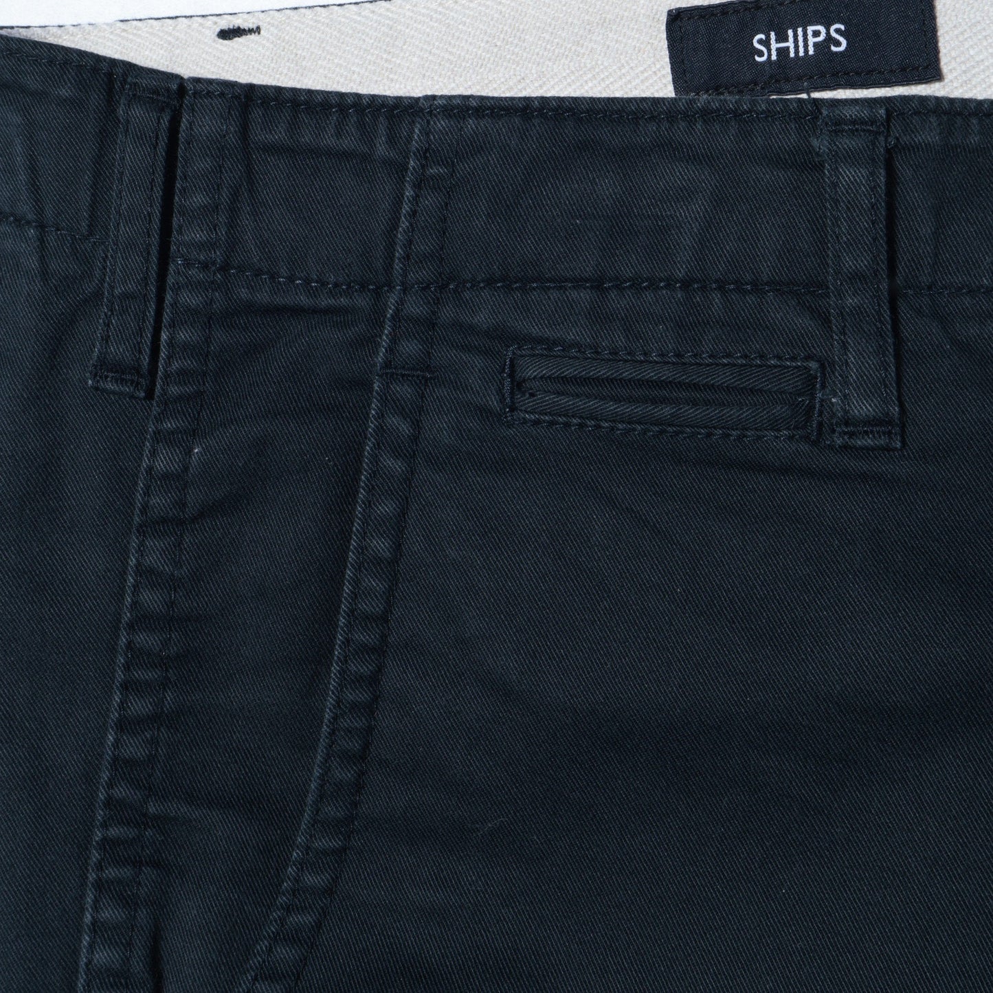 SHIPS:〈抗菌加工〉japan quality カラー テーパード スリム チノパンツ