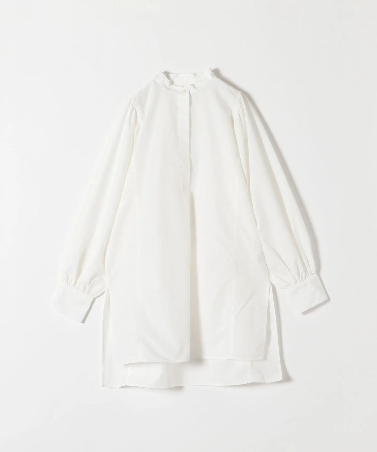 SHIPS any: パフスリーブ ロング シャツ