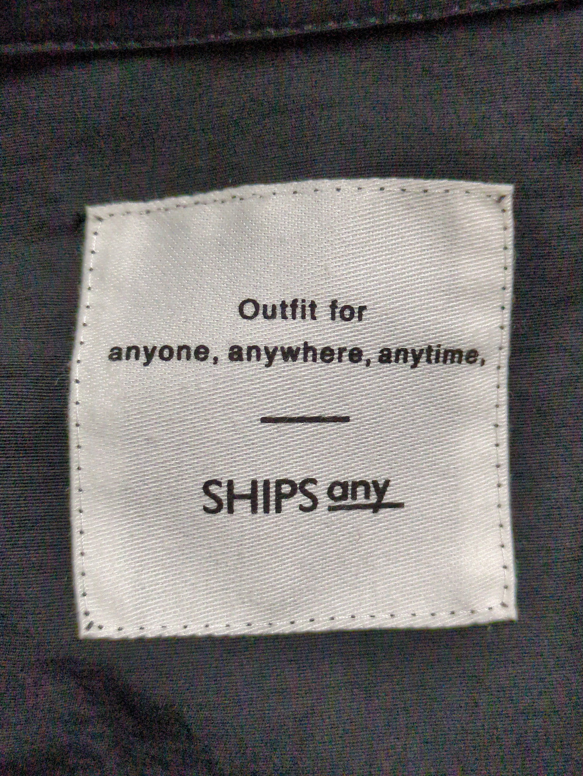 SHIPS any:〈洗濯機可能〉スタンドカラー ナイロン モンスター ブルゾン