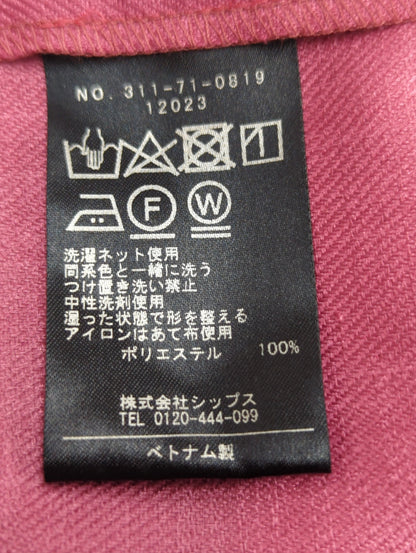 リネンライクスラブノースリーブプルオーバー