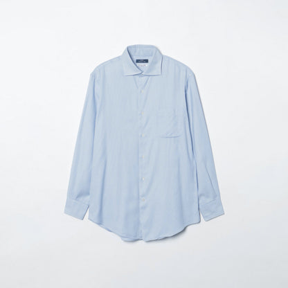 WIDE SF ALBINI BLUE TWILL
