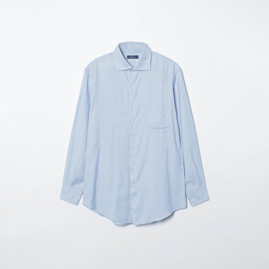 WIDE SF ALBINI BLUE TWILL