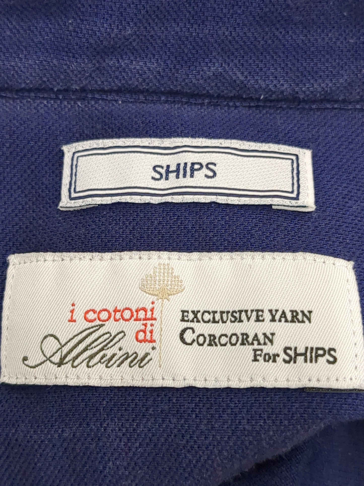 SD: 【ALBINI社製】I cotoni カノコ カッタウェイ ポロシャツ