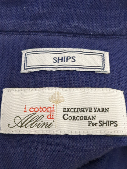 SD: 【ALBINI社製】I cotoni カノコ カッタウェイ ポロシャツ