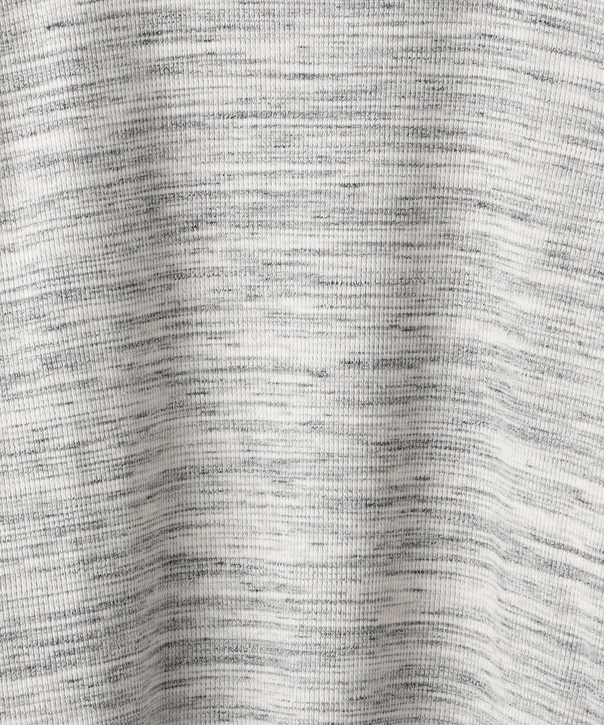 SHIPS: ワッフル フェイクレイヤード クルーネック Tシャツ (ロンT)