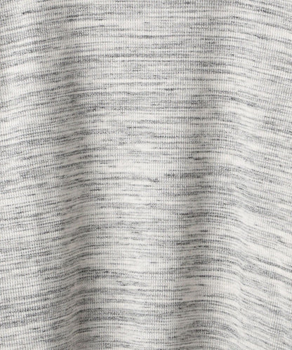 SHIPS: ワッフル フェイクレイヤード クルーネック Tシャツ (ロンT)