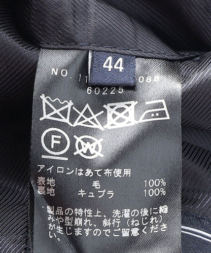 SHIPS: エルメネジルド ゼニア トロピカル 3つボタン ピンストライプ スーツ